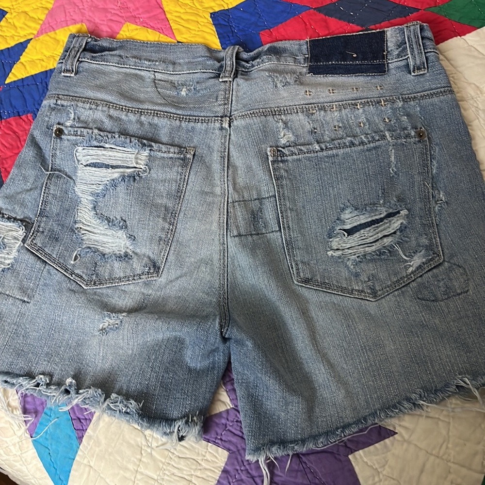 Ksubi boyfriend Jean Shorts distressed - Picture 8 of 8